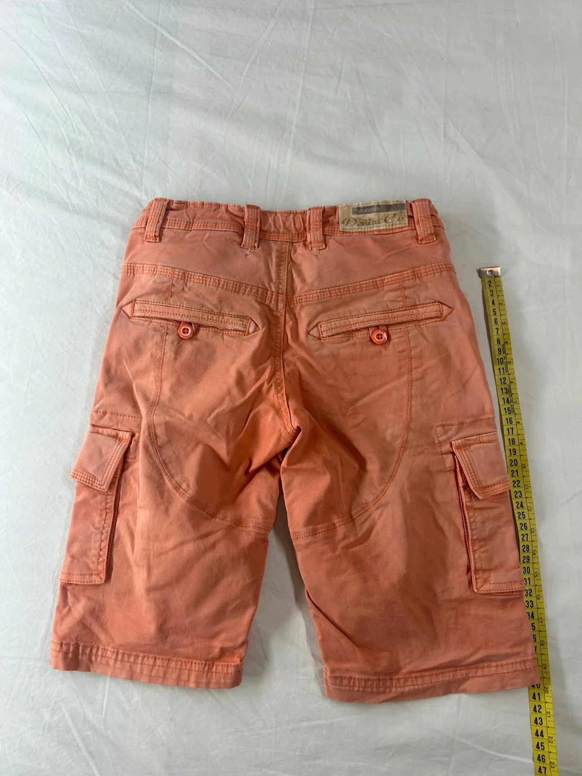 Short cargo corail abricot sarabanda denim co – photo 7